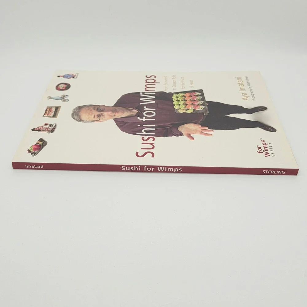 Sterling Sushi for Wimps Cookbook Aya Imatani Paperback Japanese Recipes‎ Guide